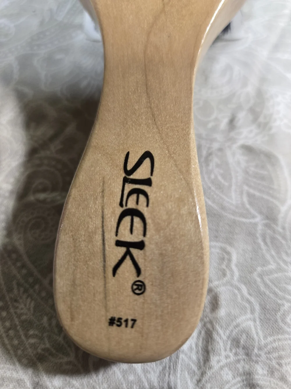 Lee Two-Sided Hair Brush - Wood Handle, Black Bristles